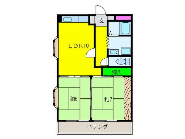 種村マンション３番館の物件間取画像